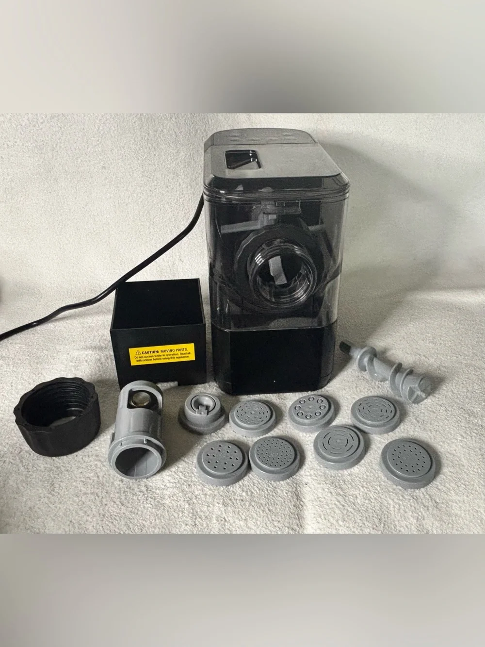 Electric Coffee Grinder in Black - Compact Home Grinder